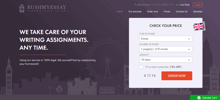 Rushmyessay.co.uk review